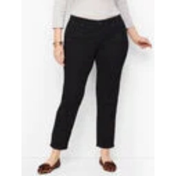 Talbots Denim - Talbots Flawless Five Pocket Slim Ankle Jean Size 24W NWT